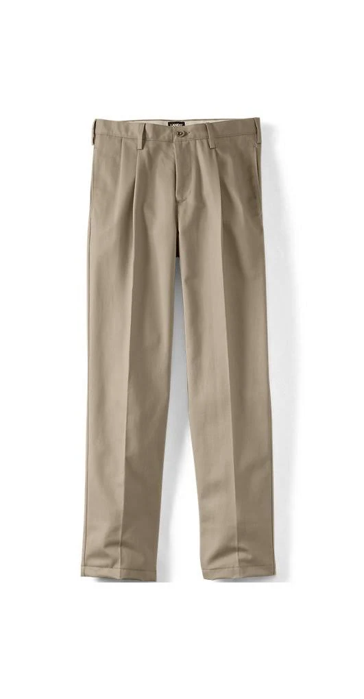 Lands' End Men's Traditional Fit No Iron Chino Pants
