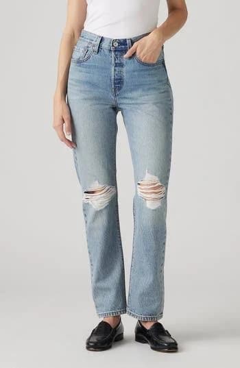 Levi's Women's 501 Original Straight Leg Jeans