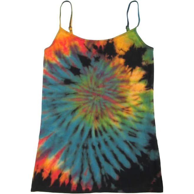 Juniors Tie Dye Cami Tank Top