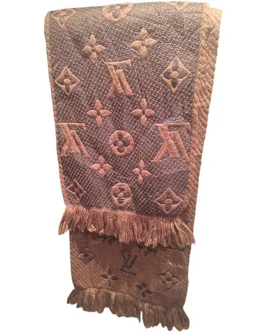 Louis Vuitton Women's Wool Logomania Scarf