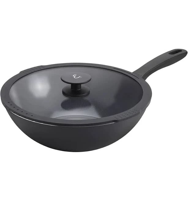 Henckels Nola 11-Inch Aluminum Ceramic Nonstick Wok with Lid