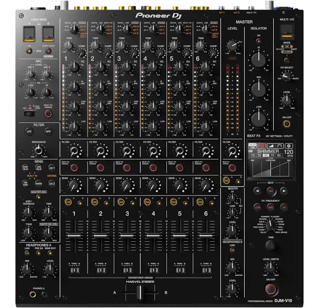 Pioneer DJ DJM-V10 6-Channel DJ Mixer