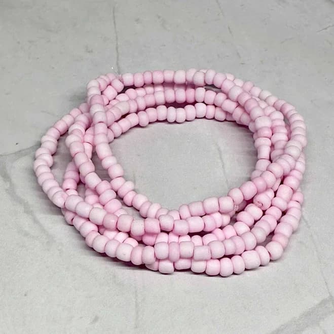 Single Strand Seed Bead Stretch Bracelet