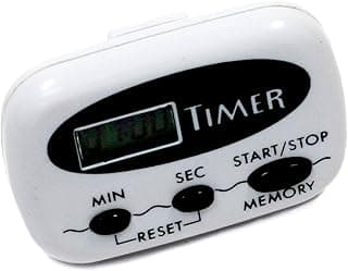 Select Digital Timer, 1 Piece 2.5 Inch, White