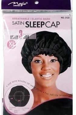 MAGIC COLLECTION Women's Satin Sleep Cap