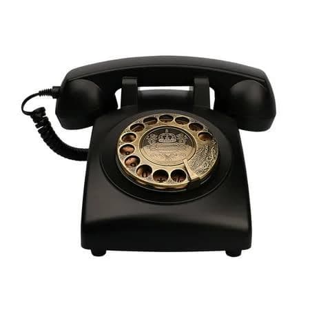 TelPal Vintage Rotary Dial Corded Phone