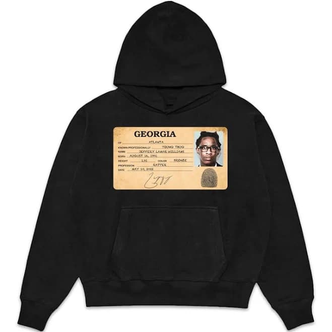 Icy Who's Young Thug Fleece Hoodie