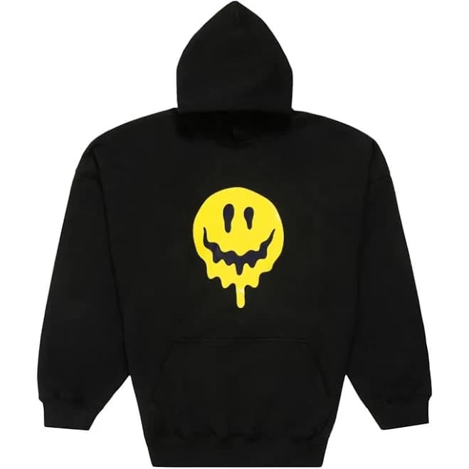 Balenciaga Smiley Hoodie 'Black/Yellow/White' | Men's Size XS
