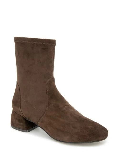 Gentle Souls Women's Elly Stretch Suede Ankle Boots