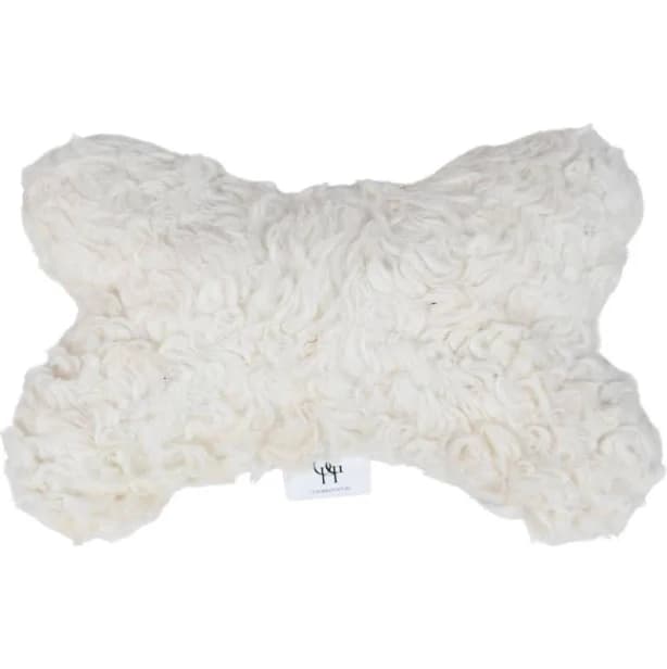 Our Green House Organic Sherpa Bone Plush Dog Toy