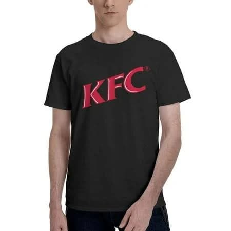 LWJKI Men's Kfc Logo Basic Short Sleeve T-Shirt