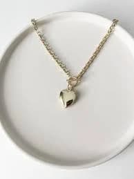 the chunky heart locket