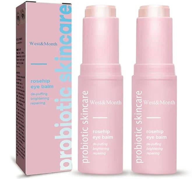 TULA Skin Care Eye Balm Glow & Get It - Dark Circle Treatment, Instantly Hydrate and Brighten Undereye Area, Portable and Perfect to Use On-the-go, 0.35 oz.