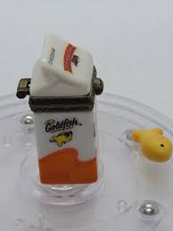 Rare 2000 Pepperidge Farm Goldfish Crackers Porcelain Hinged Trinket Box - Etsy Australia