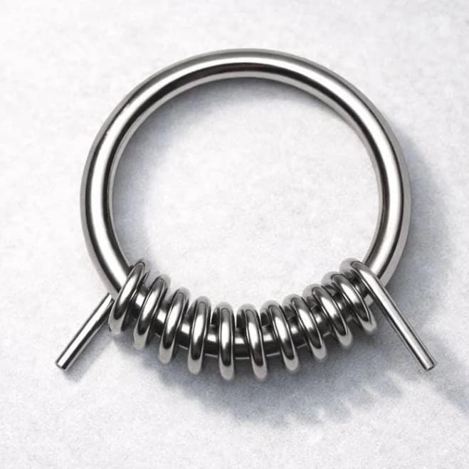 16g Surgical Steel Hoop Ring