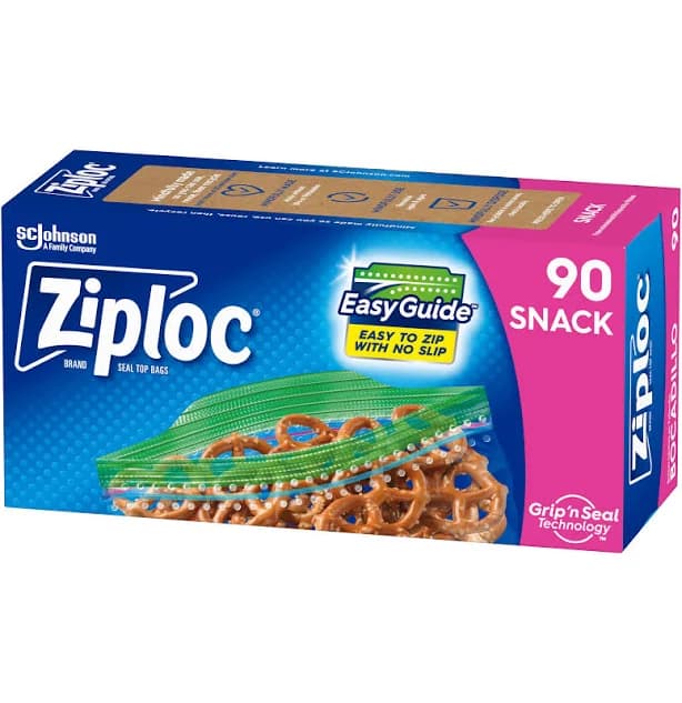 Ziploc Snack Bags