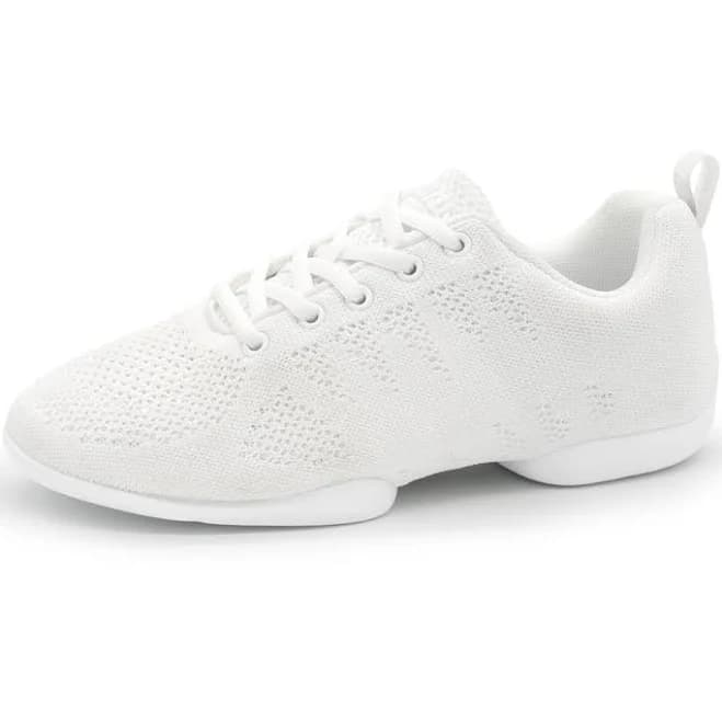 Anna Kern SUNY Women's 160 Bold Knit Dance Trainers with Split PU Sole