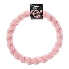 Five Below Fuzzy Steering Wheel Cover - Pink