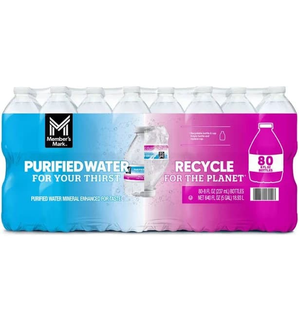 Member's Mark Purified Water