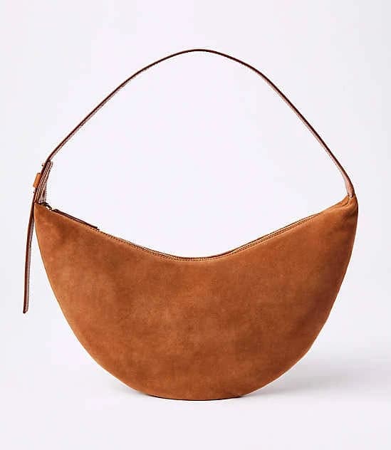 Loft Women's Suede Hobo Bag