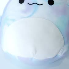 Squishmallow Sealife Laslow Beluga Whale 8 Inch Blue Swirl Plush Stuffed Animal | eBay