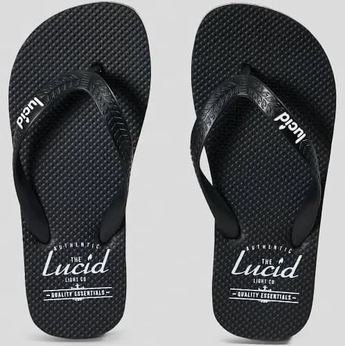 Lucid Boys' Wedge Flip Flops