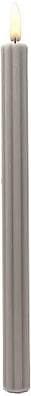 Mainstays 10" Ribbed Taper Candle