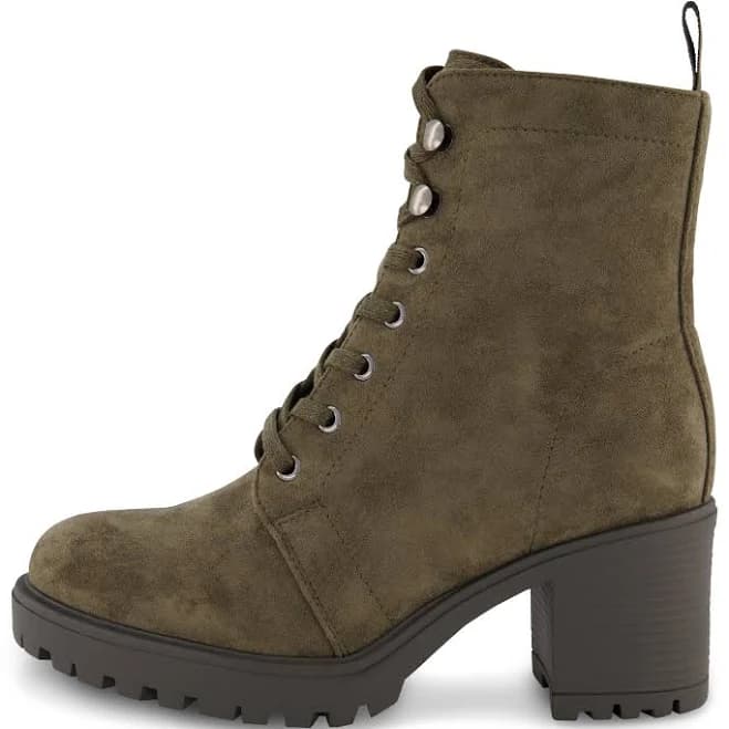Cushionaire Women's James Lace-Up Memory Foam Boots
