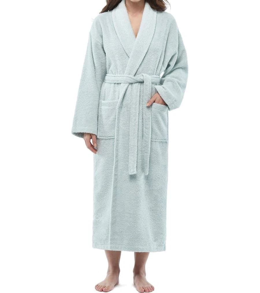 Arus Women's Turkish Terry Cotton Robe