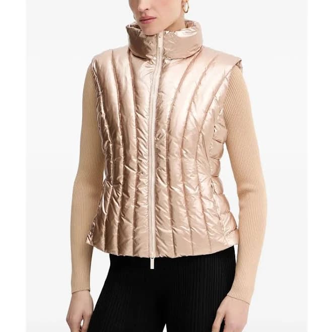 Armani Exchange Down Vests in Technical Fabric