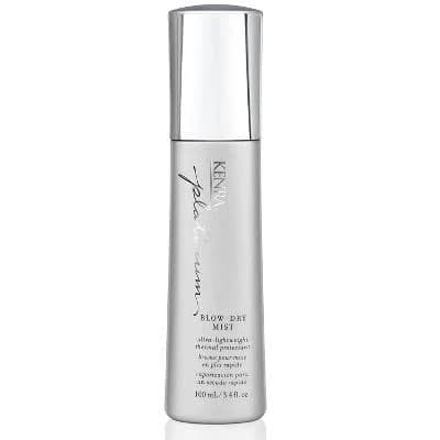 Platinum Kenra Blow-Dry Mist (3.4 oz) Ultra-Lightweight Thermal Protectant | Detangles, Smooths, & Softens.
