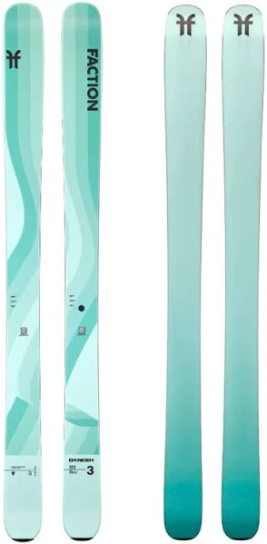 Faction Dancer 3 Turquoise Skis 2025