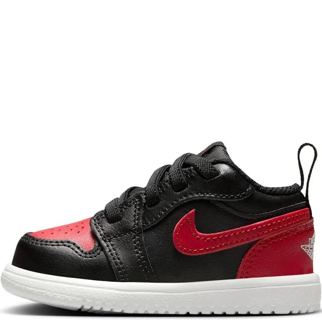 Jordan Kids Toddler Jordan 1 Low Alt Black/Red Sneakers 3C Black/Red