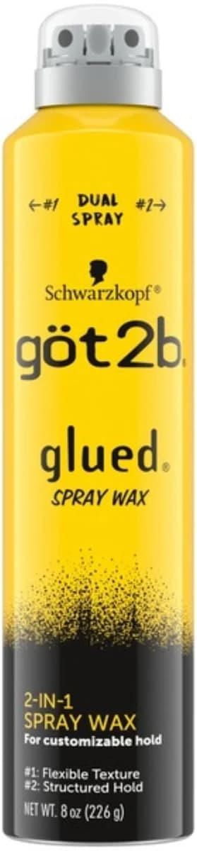 Got2b Glued 2-in-1 Spray Wax 8 oz