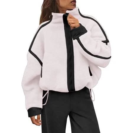 Women's Sherpa Fleece Zip-Up Jacket
