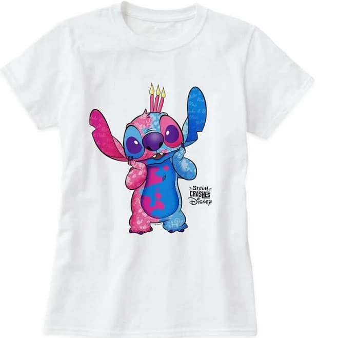 Disney Sleeping Beauty Stitch Crashes T-Shirt