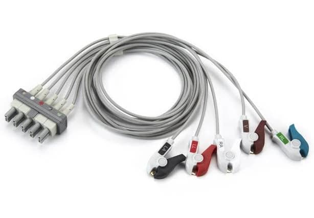 Philips 5 Leadwire ECG Neonatal Mini Grabber Cable