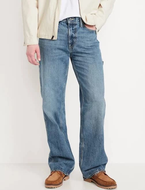 Old Navy Men's 90's Baggy Carpenter Jeans