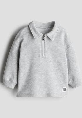H&M Baby Half-Zip Polo Shirt