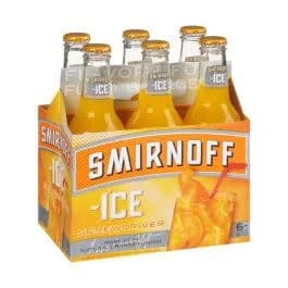 Smirnoff Ice Screwdriver Bottles