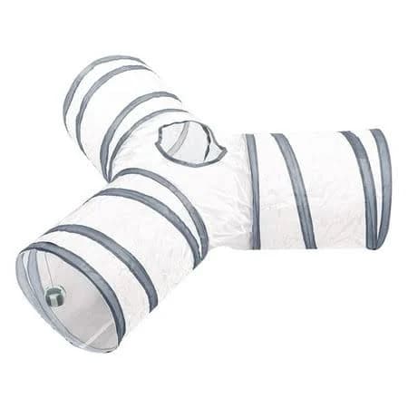 Jzchuntoy Funny Pet Play Tunnel - Long, Collapsible Play Toy for Cats, Dogs & Small Pets - Durable & Portable