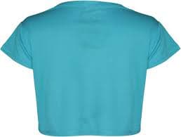 Amazon.com: Kids Girls Crop Top #Selfie Turq Trendy Floss Fashion Stylish Belly Shirt Tees Turquoise: Clothing, Shoes & Jewelry