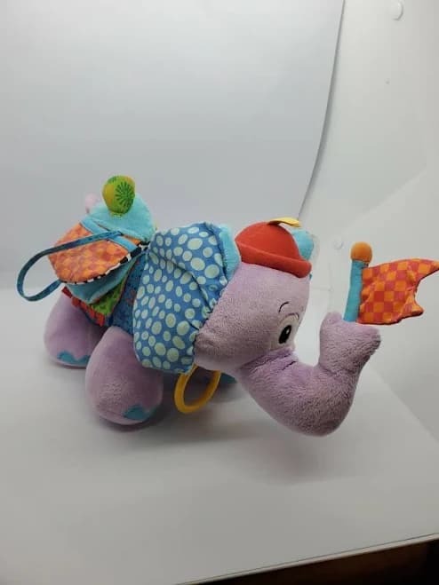 Infantino Plush Elephant Activity Link Toy