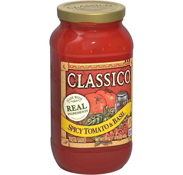 Classico Spicy Tomato & Basil Pasta Sauce 24 oz