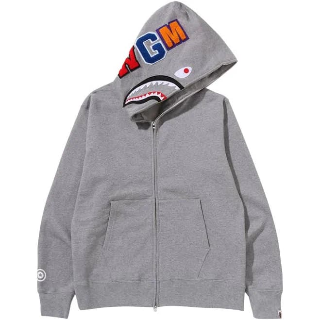bape Shark Full Zip Hoodie MENS