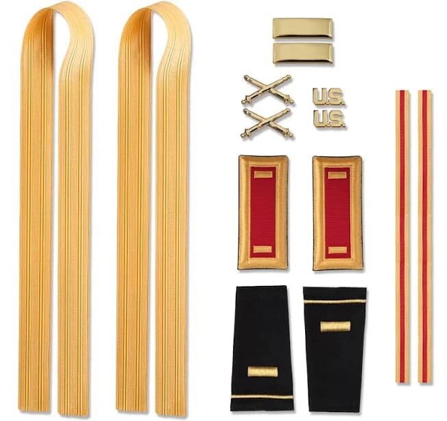 Marlow White Male Military Uniform