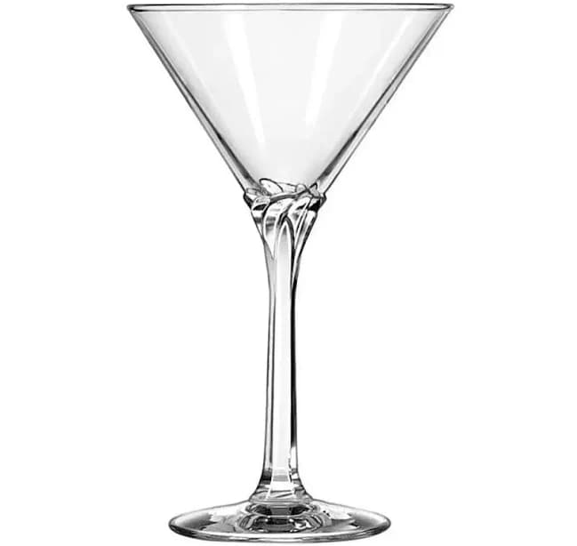 Libbey 8978 Domaine Series 8 oz Round Traditional Martini Glass with Safedge Rim and Stemmed Base