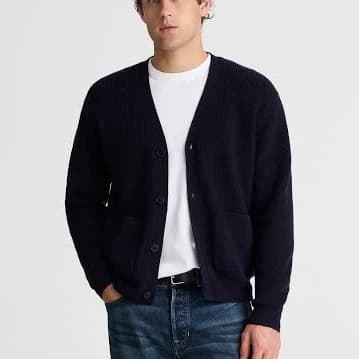 Madewell Men's Heritage Merino Wool Cardigan