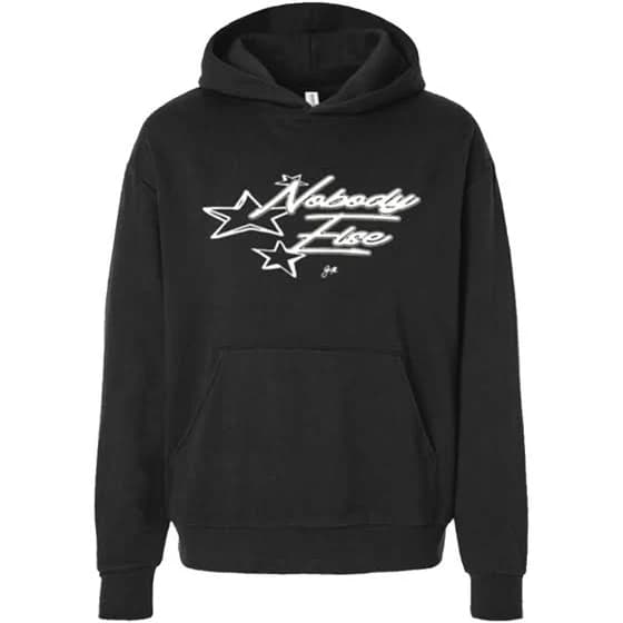 Nobody Else Graphic Print Hoodie