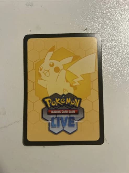 Pokemon Trading Card Game Live Reward Code Cards Set Of 6